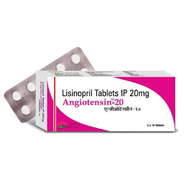 Lisinopril 20mg – Protect Your Heart & Lower Blood Pressure