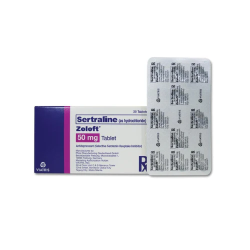 Sertraline (Zoloft) 50mg – Daily Support for Mood & Mental Balance 1 Sertraline (Zoloft) 50mg – Daily Support for Mood & Mental Balance