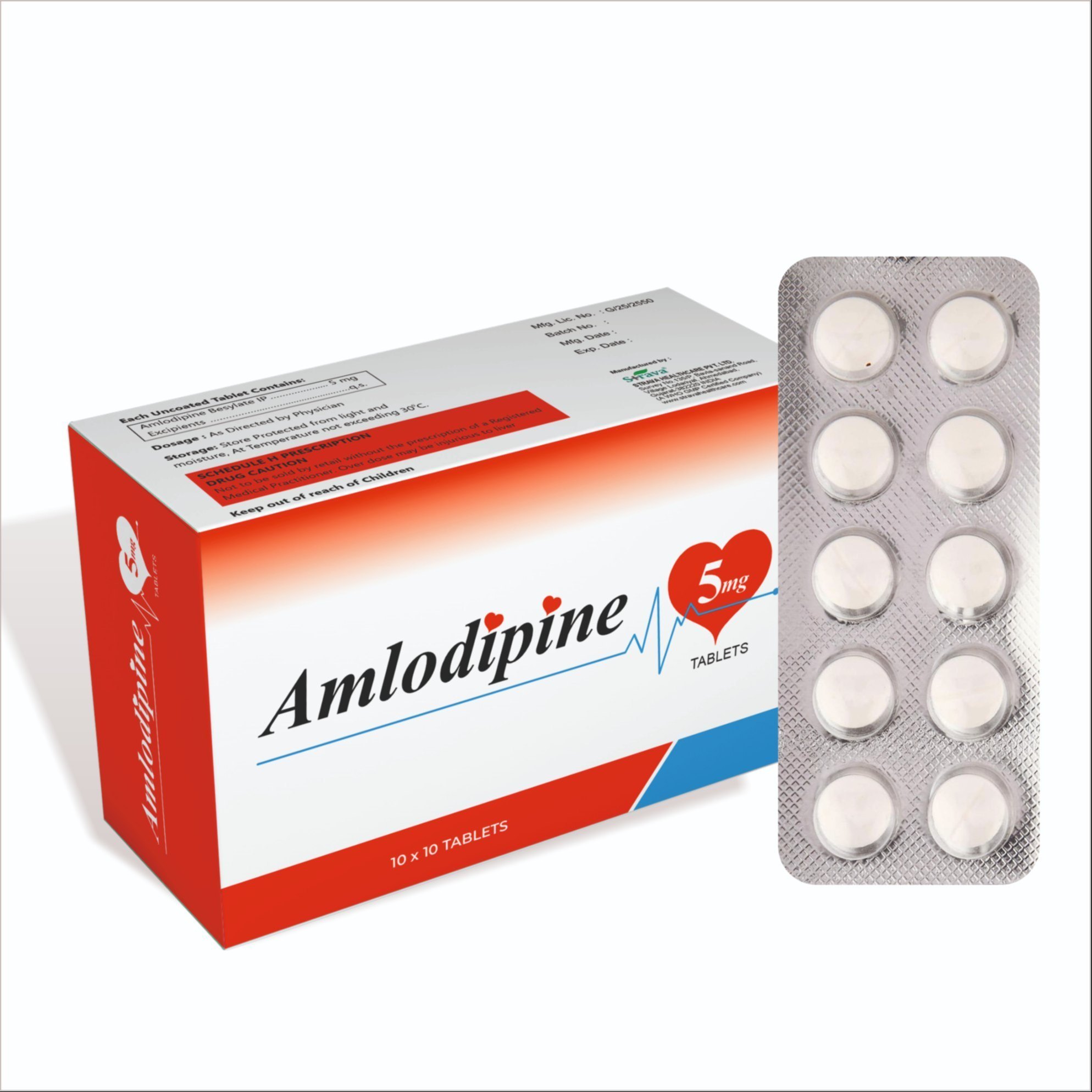 Amlodipine 5mg – Control High Blood Pressure with Ease 3 Amlodipine 5mg – Control High Blood Pressure with Ease