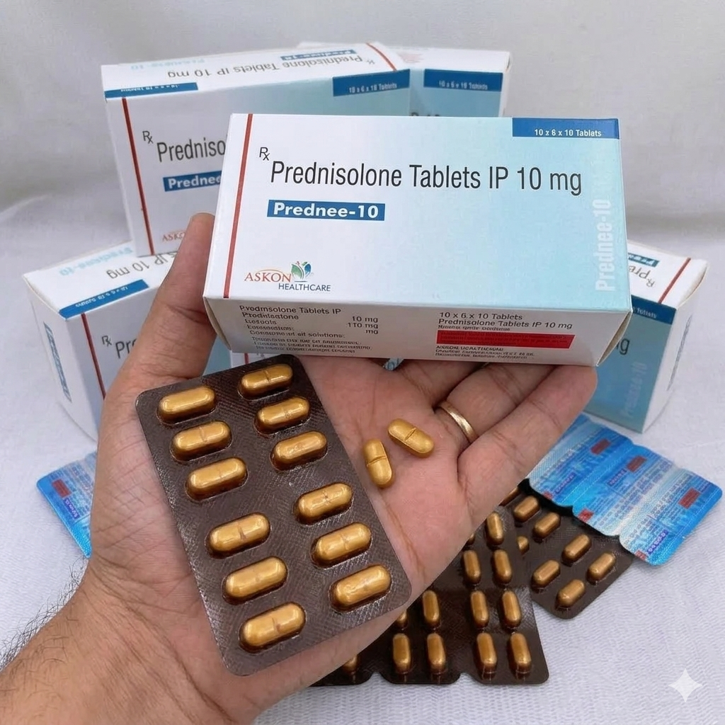 Prednisone 10mg – Control Inflammation Fast 4 Prednisone 10mg – Control Inflammation Fast - Image 2